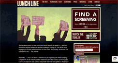 Desktop Screenshot of lunchlinefilm.com