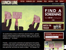 Tablet Screenshot of lunchlinefilm.com